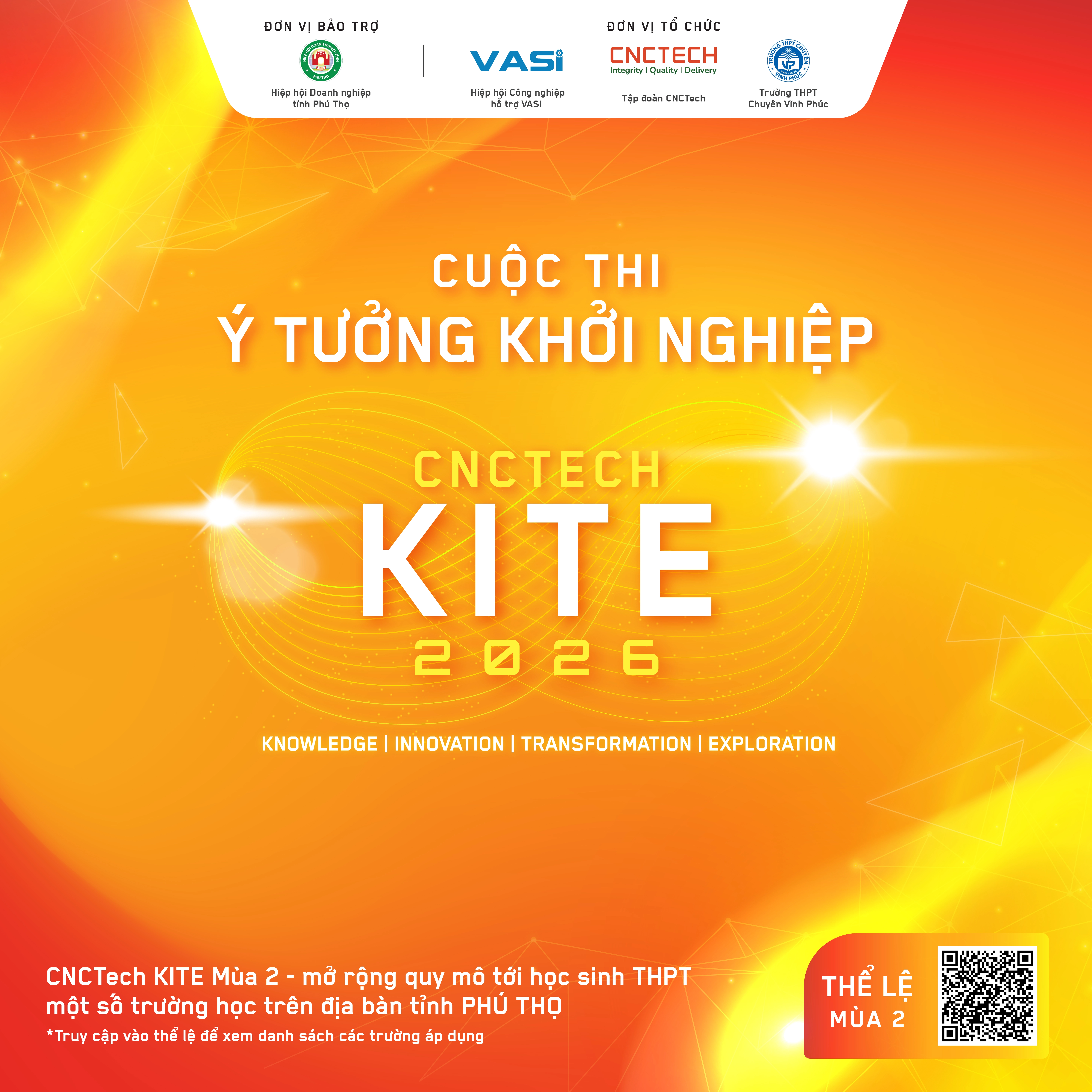 CUỘC THI “Ý TƯỞNG KHỞI NGHIỆP - CNCTECH KITE 2026"  