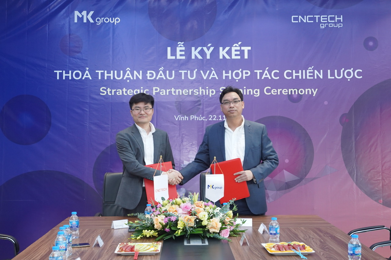 MK Group và CNCTech Group hợp tác chiến lược