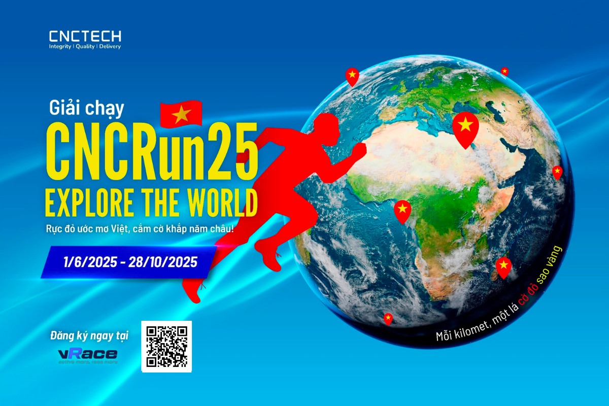 Giải chạy CNCRun25: Explore the World