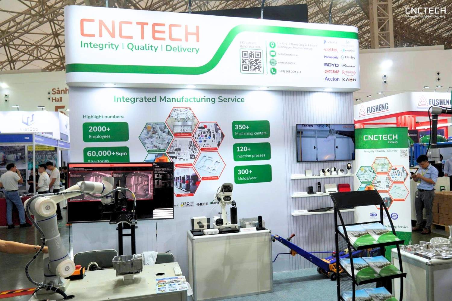 CNCTech tại FBC ASEAN 2025: Kết nối sản xuất, mở rộng chuỗi cung ứng toàn cầu