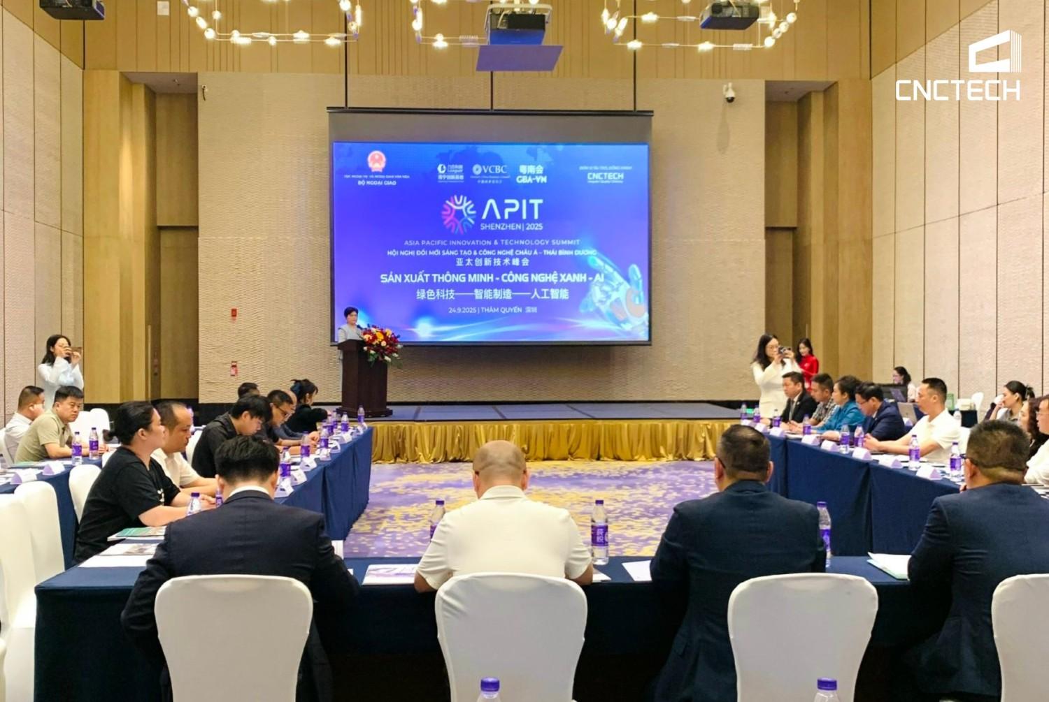 CNCTech Industrial tại Asia Pacific Information Technology Conference (APIT 2025)
