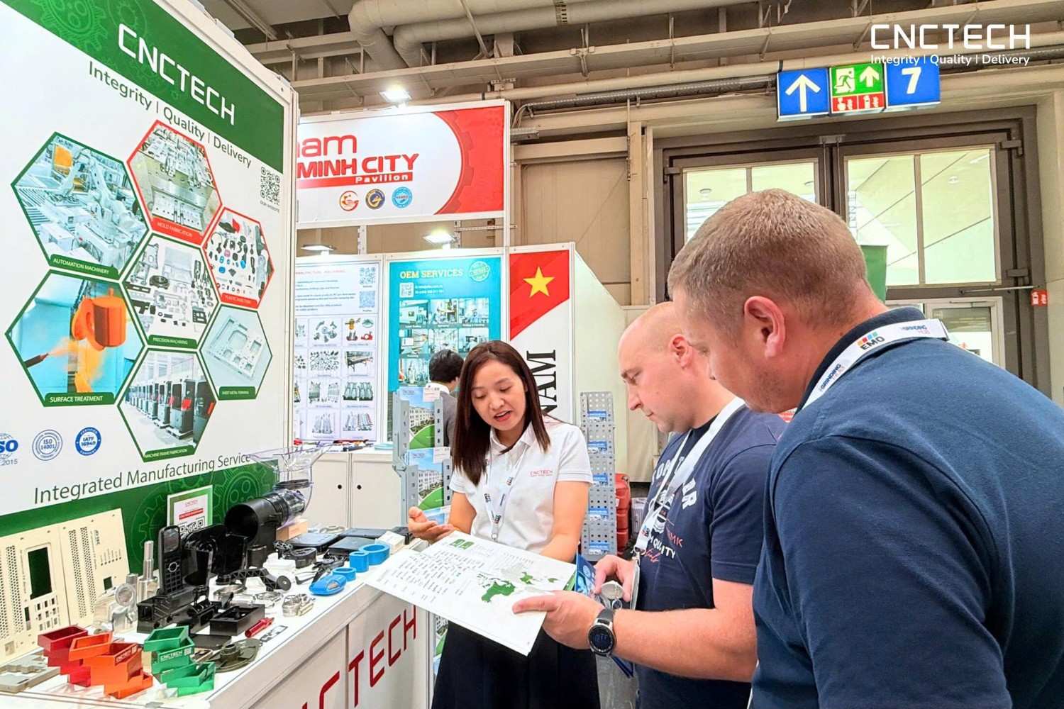 CNCTech tại EMO Hannover 2025: Kết nối toàn cầu và mở rộng cơ hội hợp tác